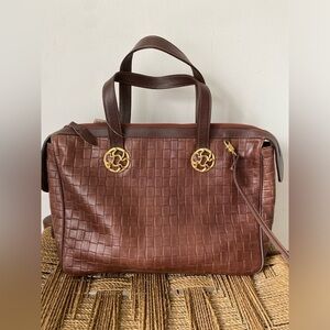 Vintage Susan Gail Bag Women’s Woven Leather Purse Dead Stock Saks